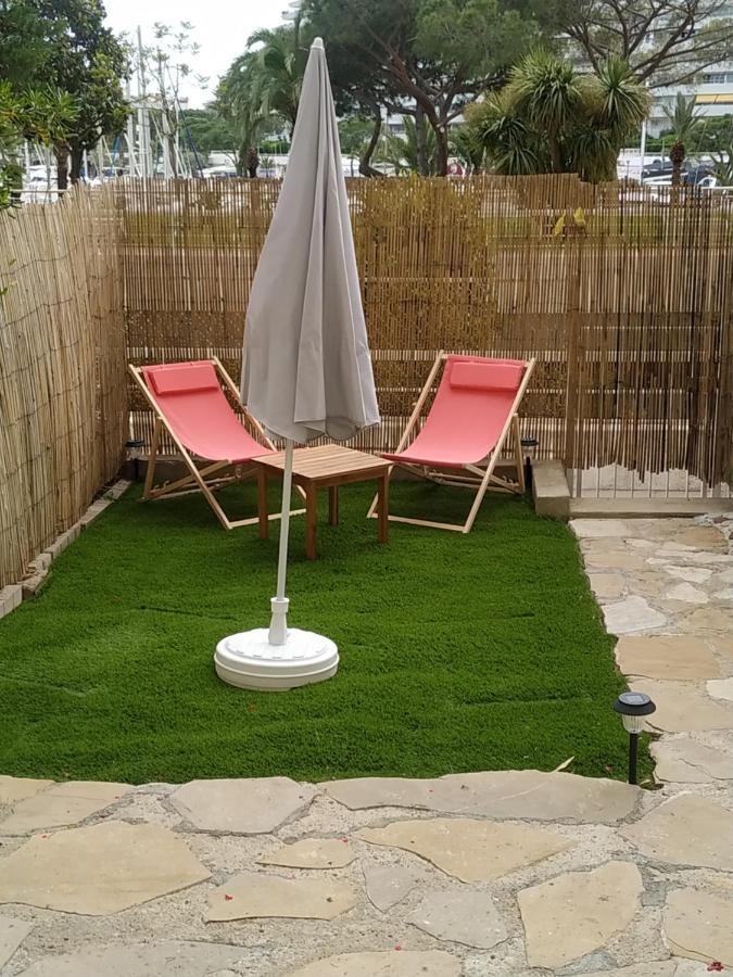 Studio Rez De Jardin Marina Baie Des Anges 빌뇌브루베 외부 사진
